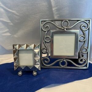 Pewter Decorative Photo Frame Set